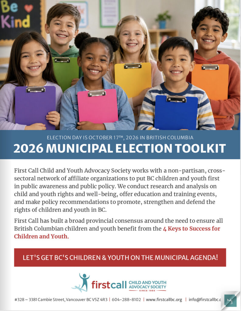 2026 First Call Municipal Election Toolkit Cover
