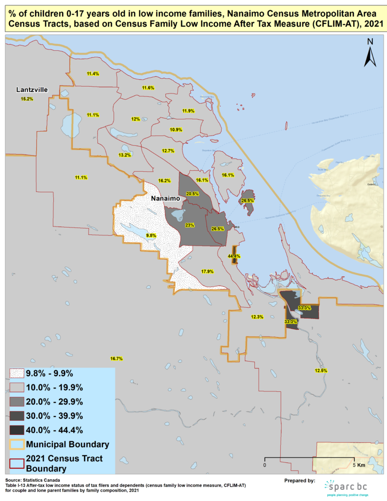 2023 BC Child Poverty Maps - First Call Child And Youth Advocacy Society