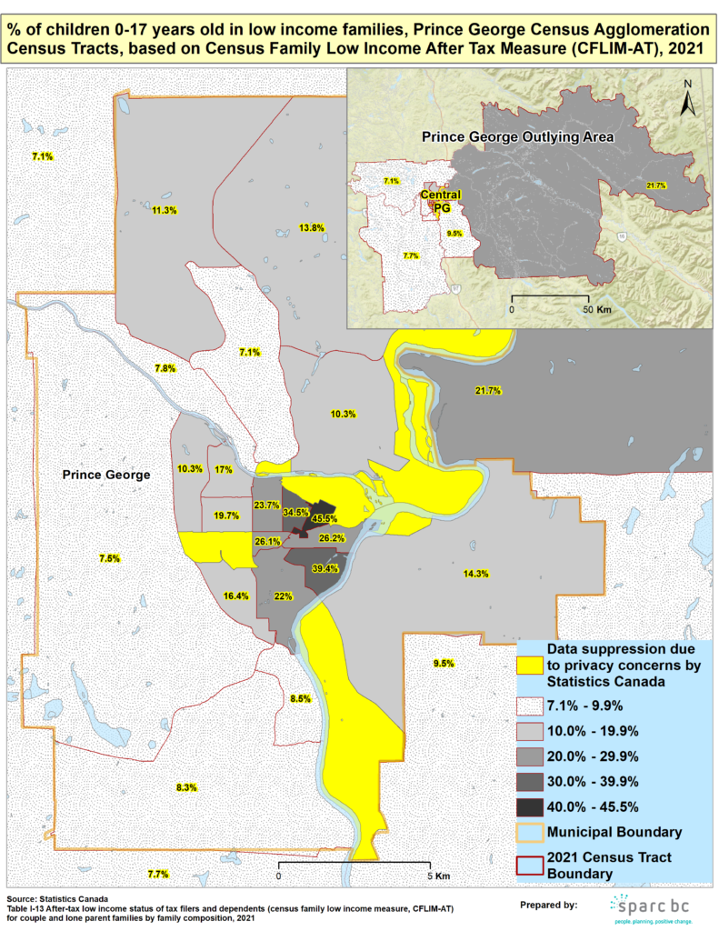 2023 BC Child Poverty Maps - First Call Child And Youth Advocacy Society